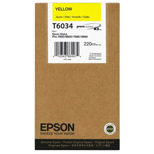 Epson T6034 Geel C13T603400 1