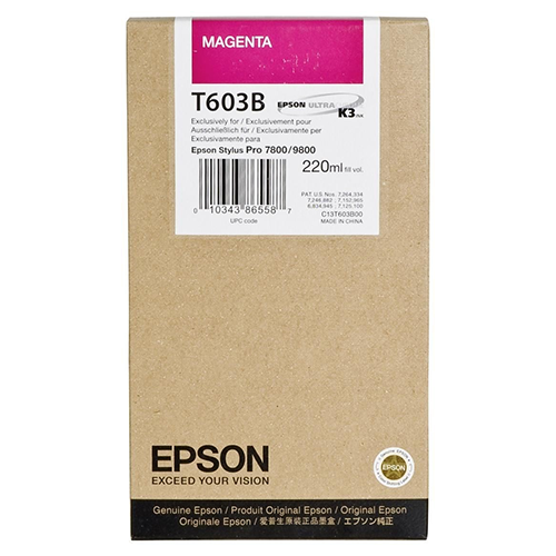 Epson T603B Magenta 220ml C13T603B00