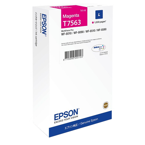 Epson T7563 Magenta 14ml C13T756340