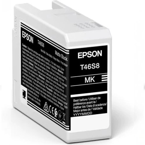 Epson UltraChrome Pro 10 Mat Zwart 25ml C13T46S800