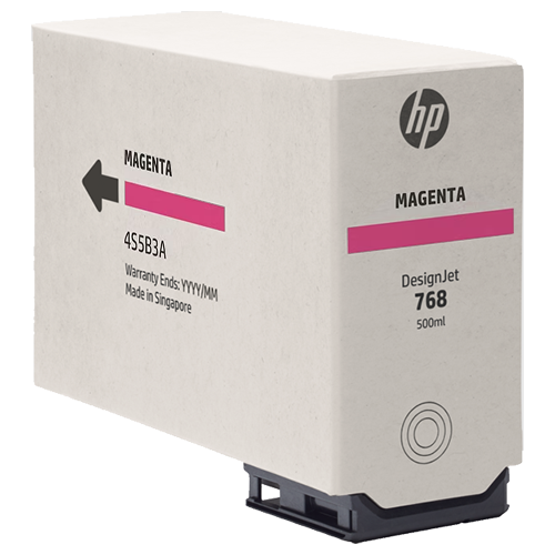HP 768 500 ml Magenta DesignJet Ink Cartridge 4S5B3A
