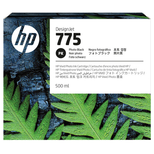 HP 775 500 ml Photo black inktcartridge 1XB21A