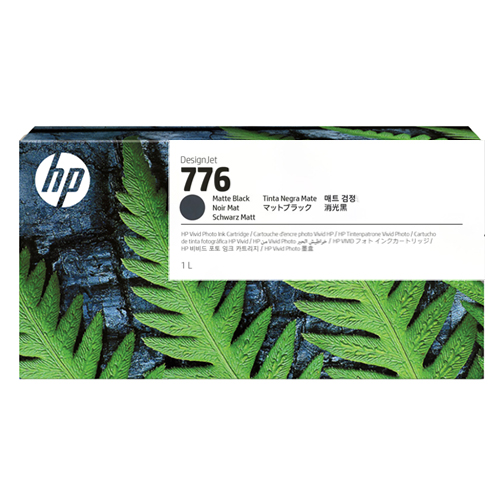 HP 776 1 liter mat zwarte inktcartridge 1XB12A