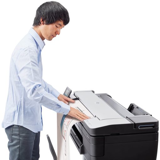 HP DesignJet T830 MFP - A1 Plotter - 24 inch - F9A28D - Afbeelding 5